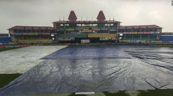 South Africa tour of India, India vs South Africa, first T20 international, rain delay, abandoned due to rain, match cancelled, HPCA stadium