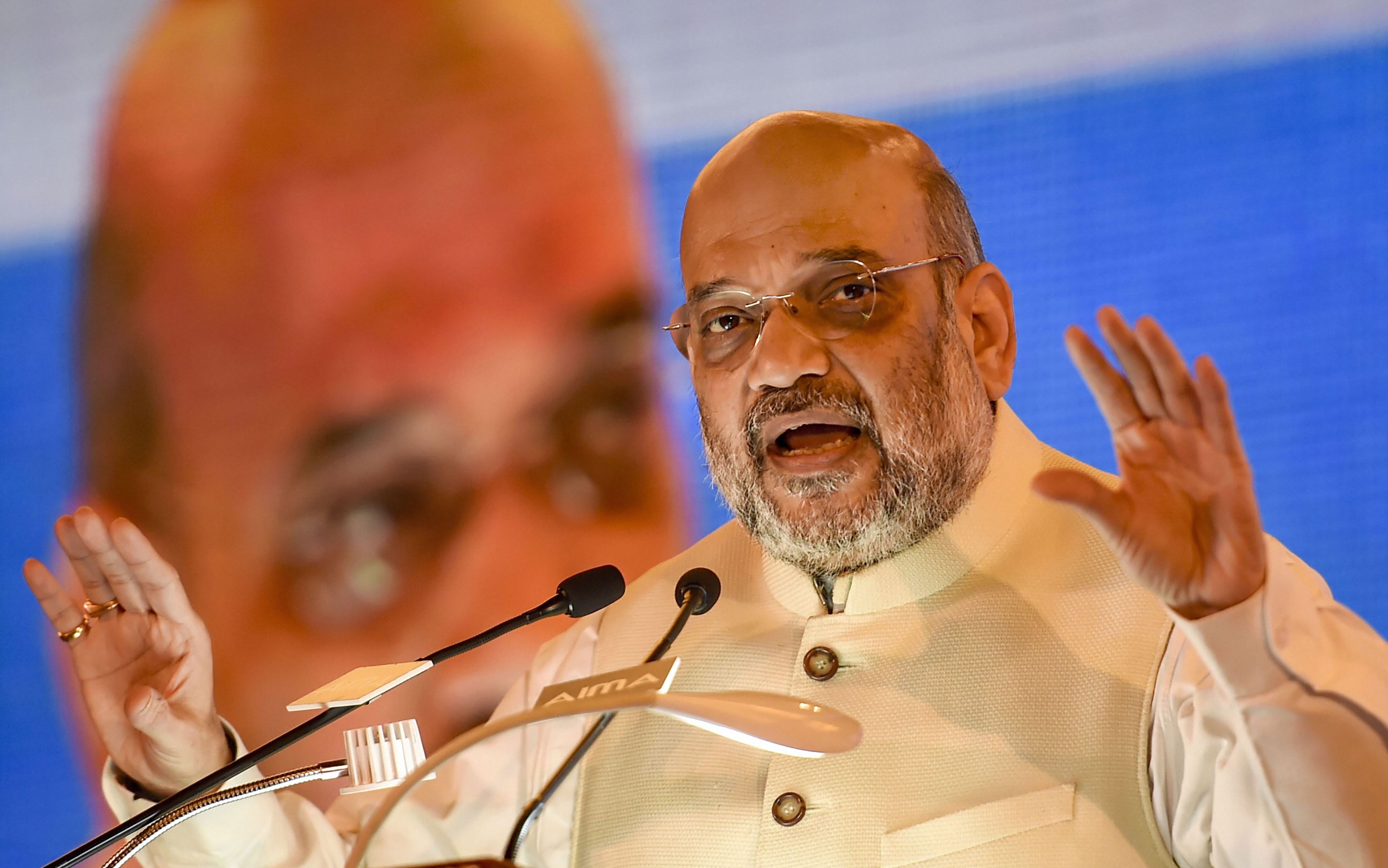Amit Shah, Congress government, multi-party system
