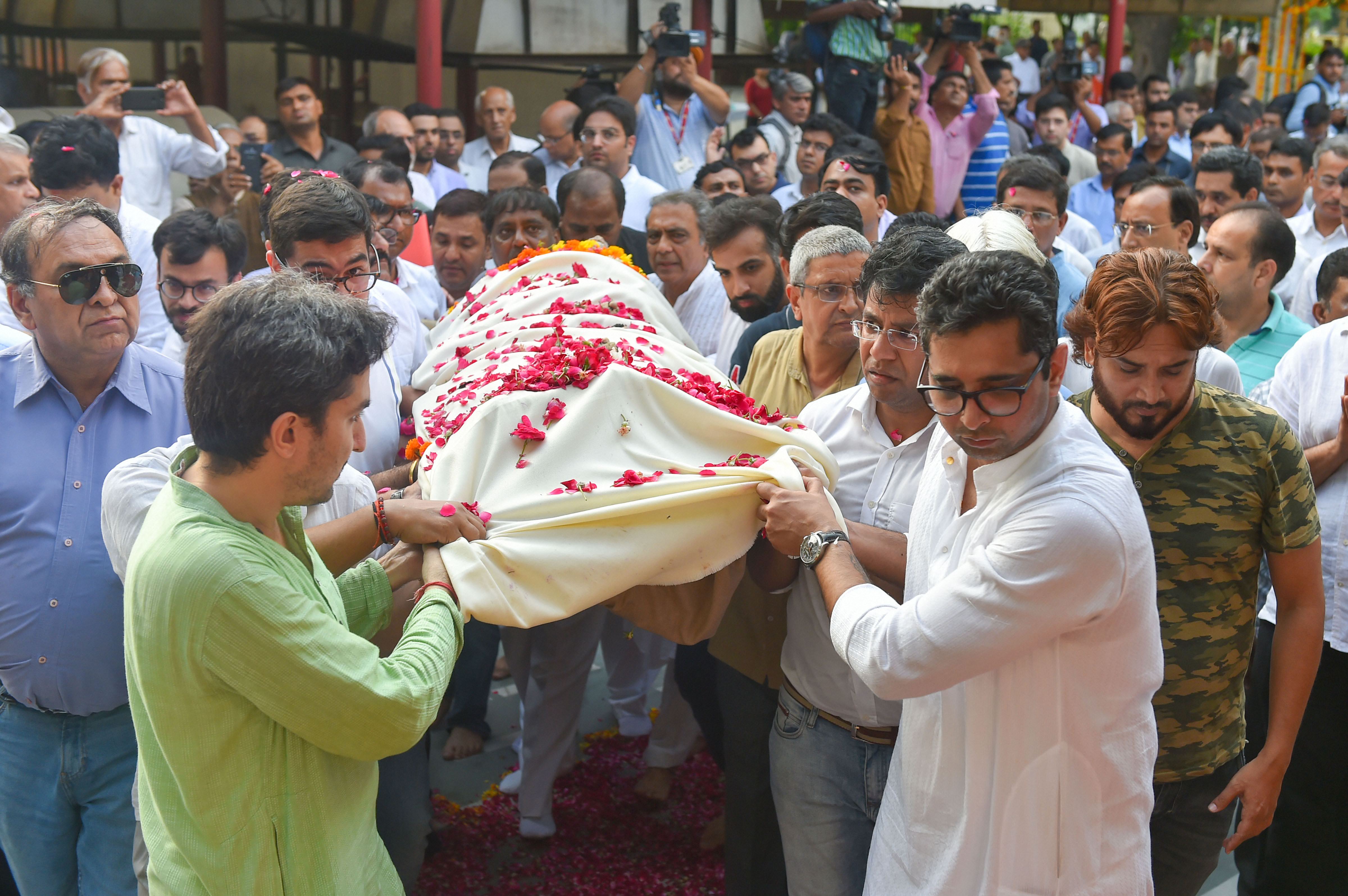 Ram Jethmalani, funeral,