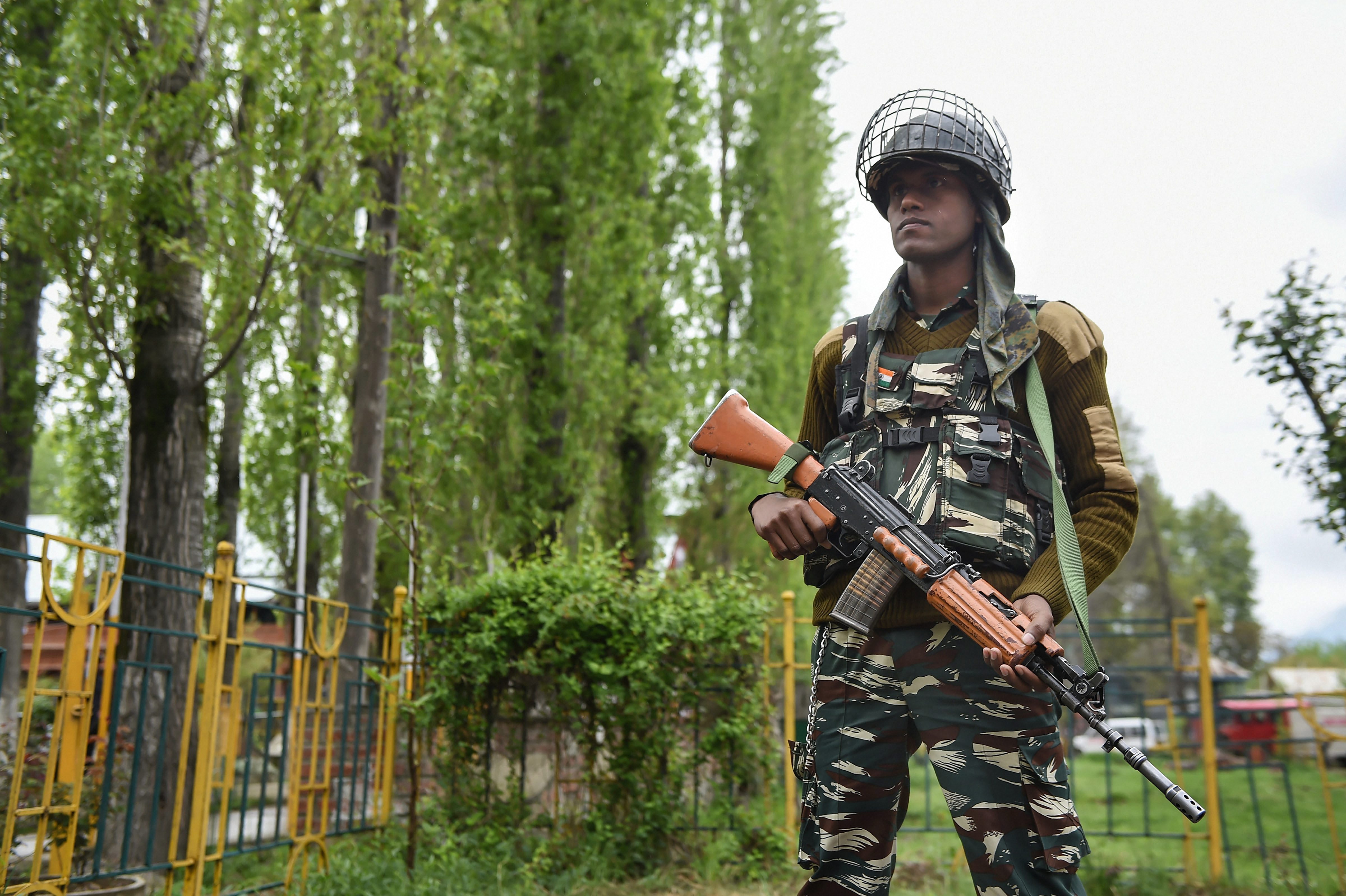 Security beefed up across Valley following killing of 5 migrant labourers