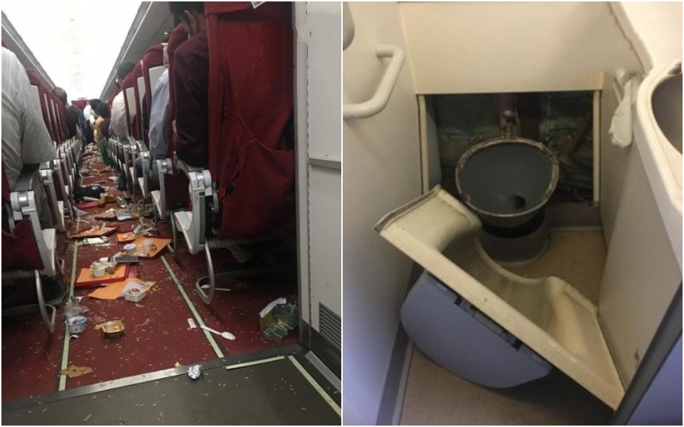 turbulence, 2 Air India planes, New Delhi-Vijaywada, Delhi-Trivandrum, crew members injured, passengers, food trays