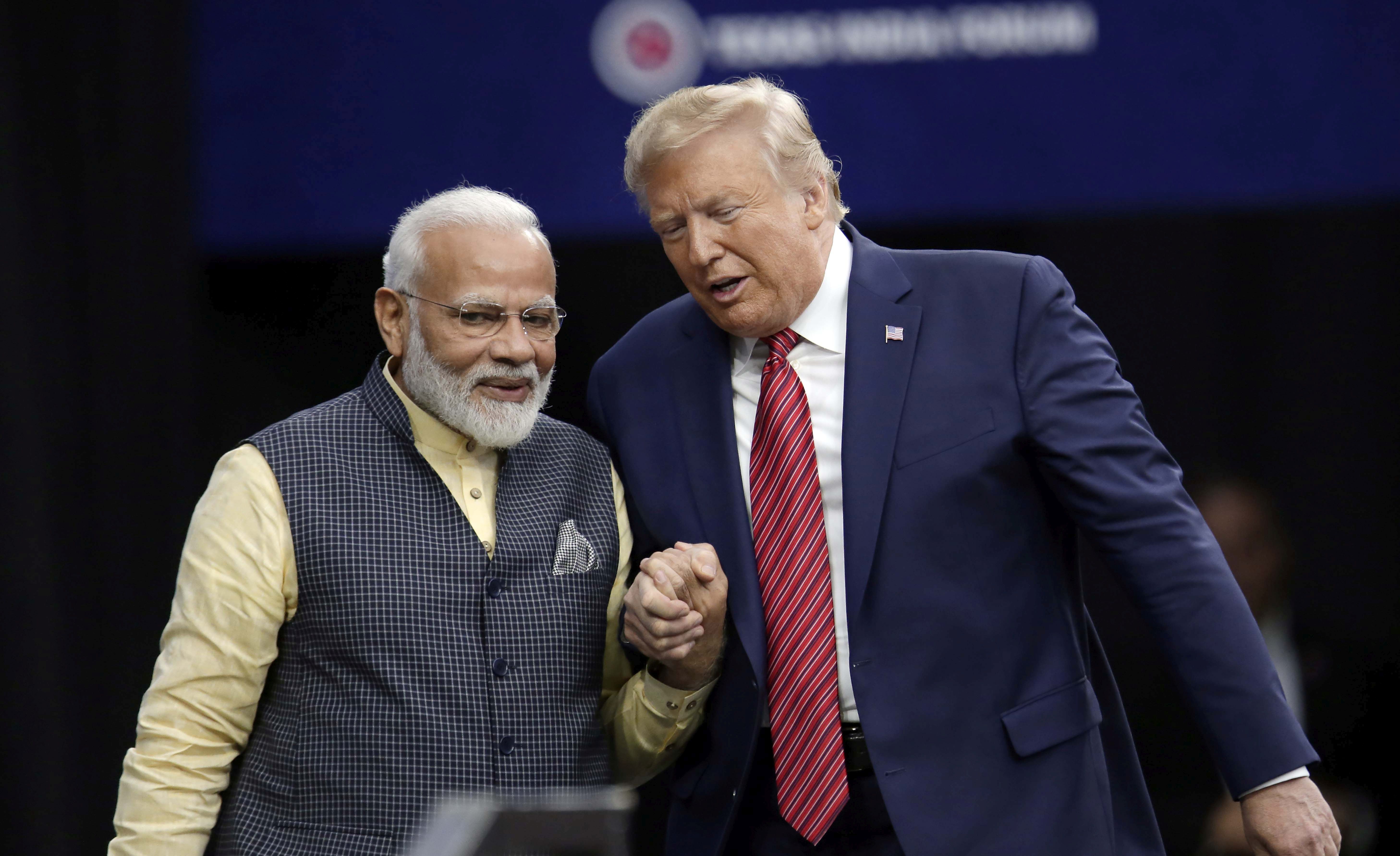Full marks to Trump for guest appearance in opera starring Modi