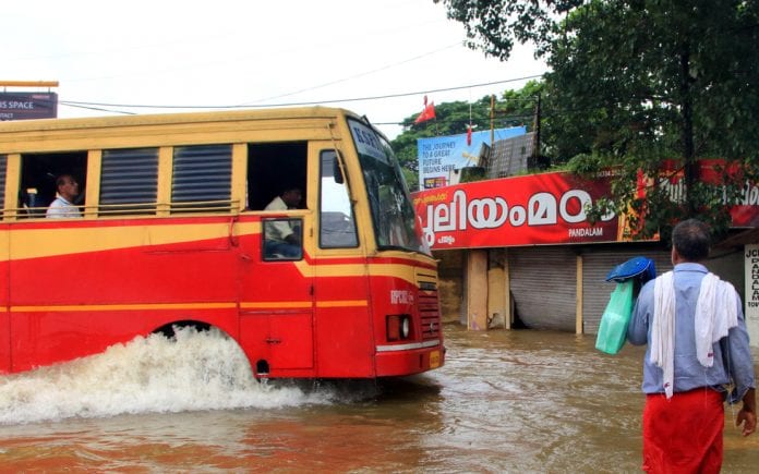rainfall, flood, KSRTC, Kerala, transport