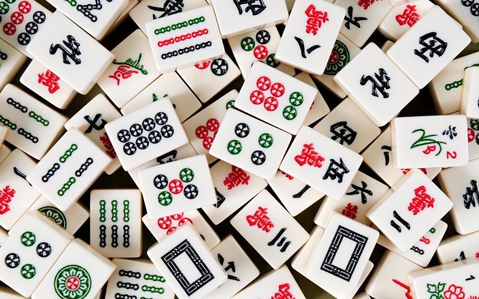 Mahjong depression, Chinese strategy game, four players, reduced risk of depression