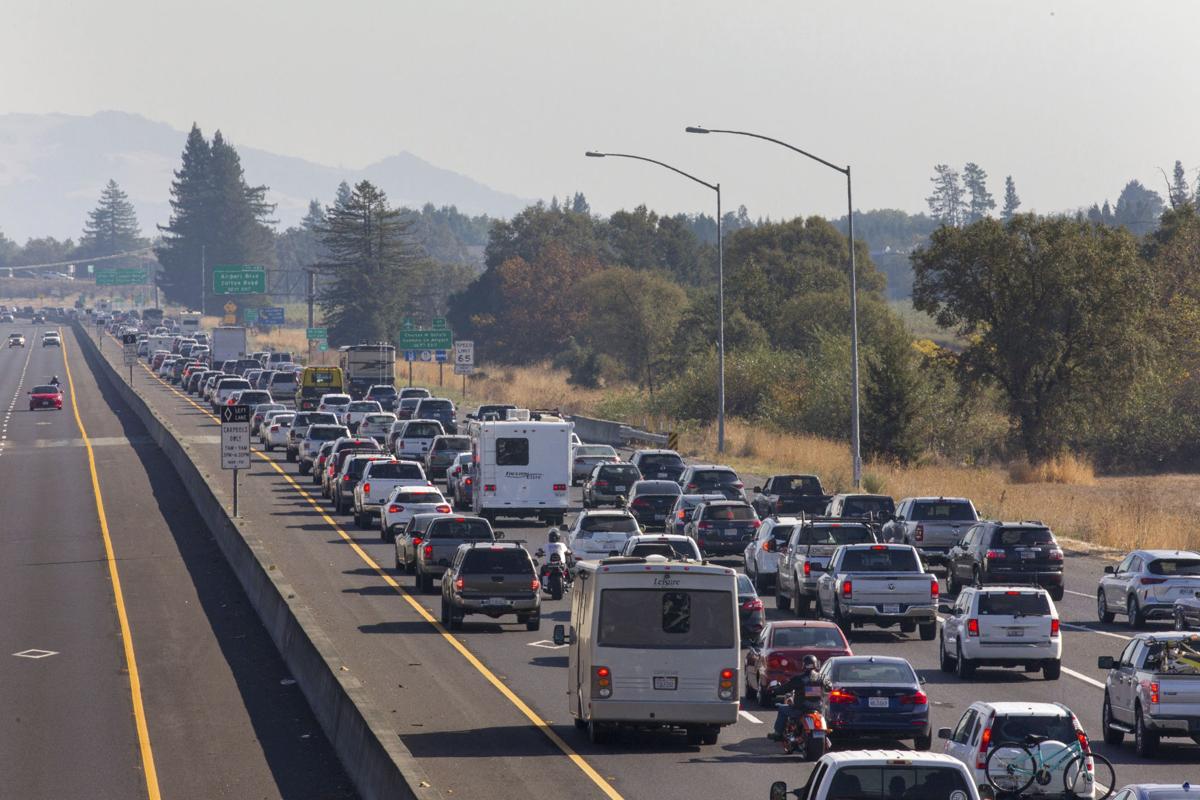 California blaze forces evacuations as wind spurs blackouts