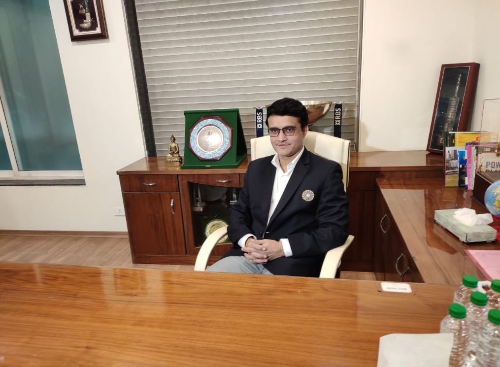 Sourav Ganguly takes charge as 39th BCCI president