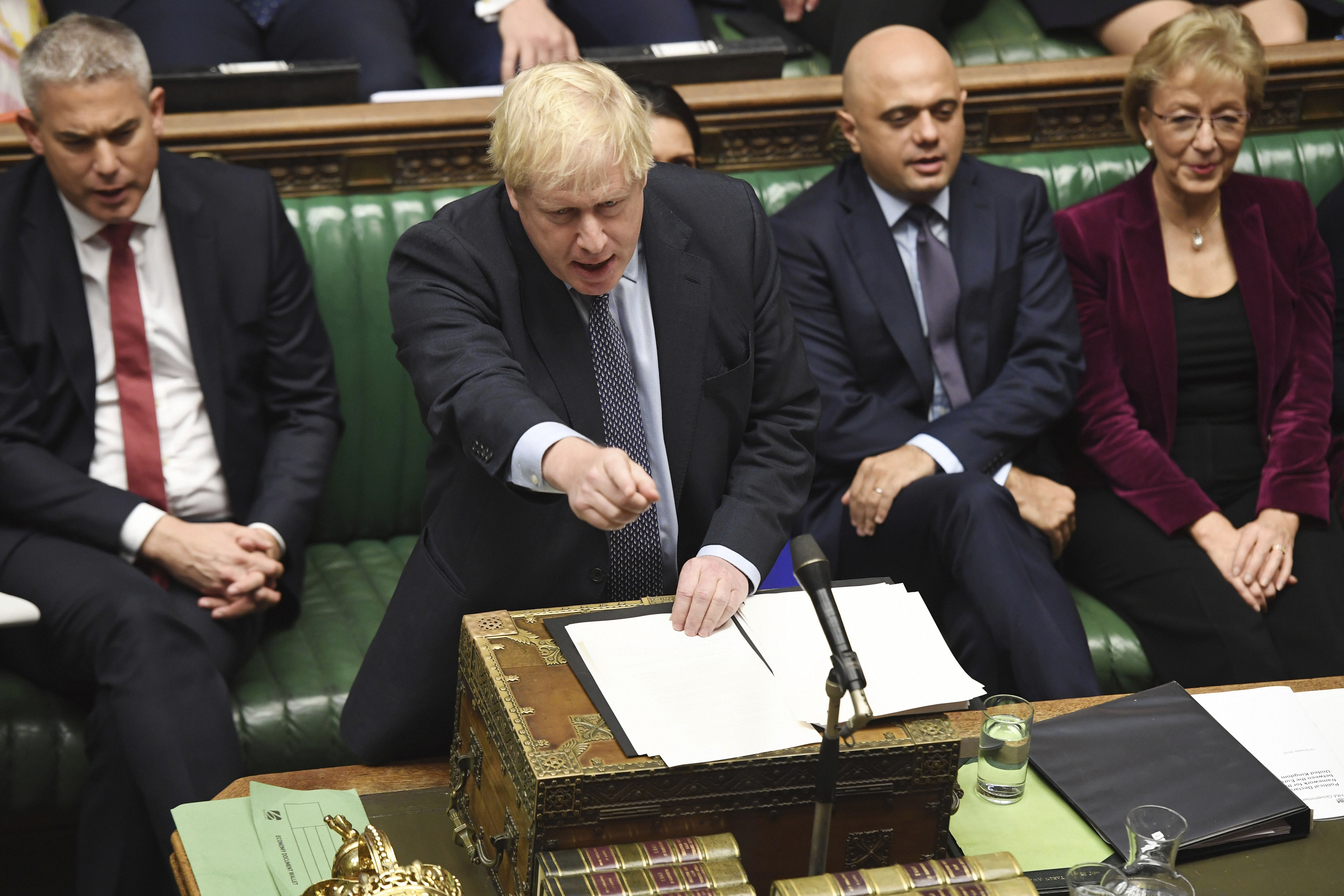 Boris Johnson pauses Brexit Bill after MPs vote for delay