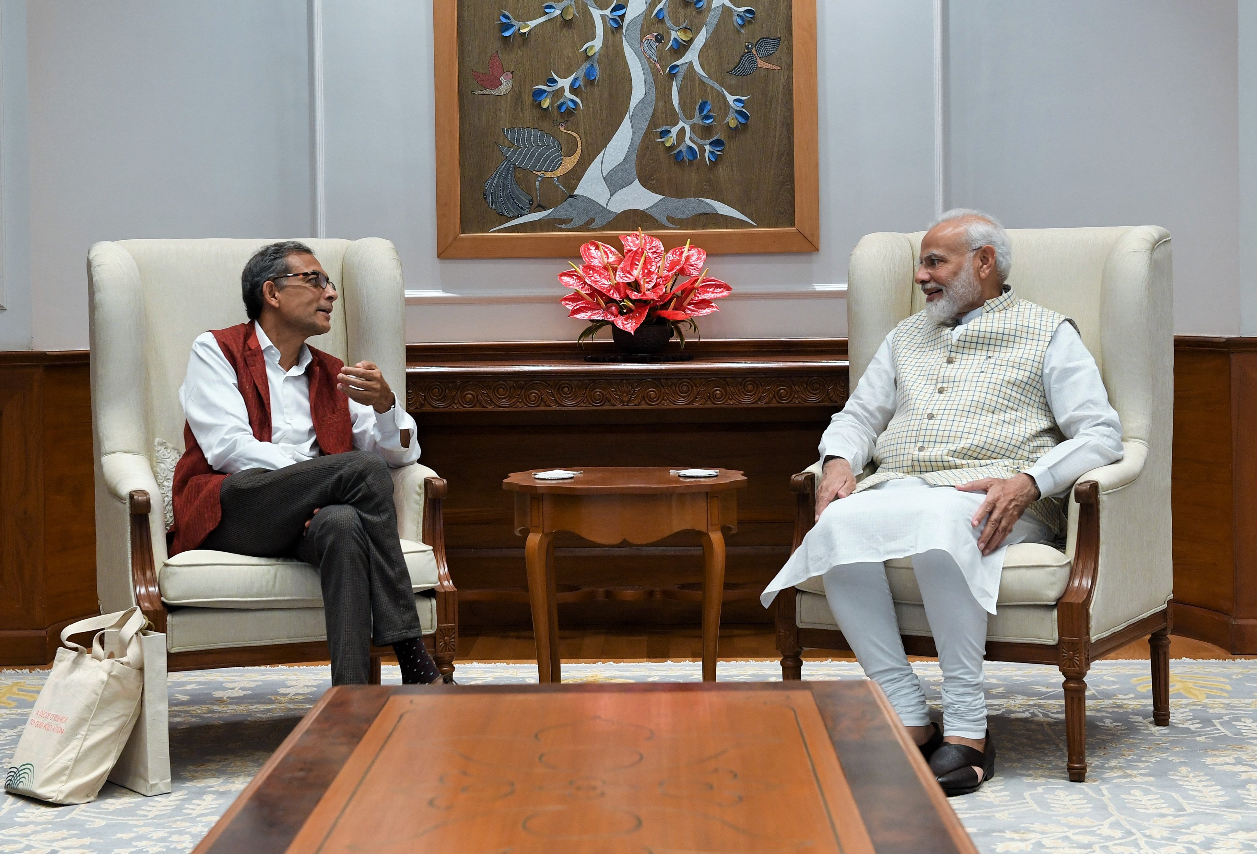 PM Modi meets Nobel laureate Abhijit Banerjee
