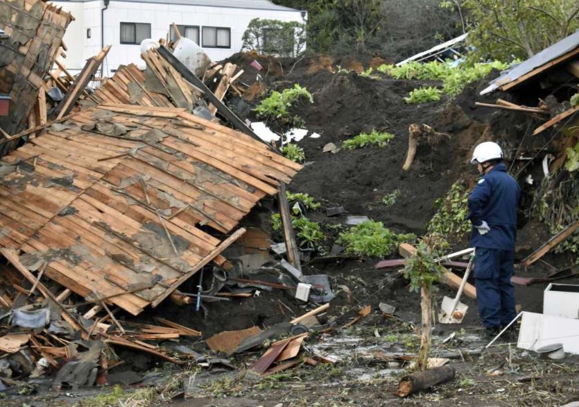Rescue efforts begin after typhoon causes death, destruction in Japan