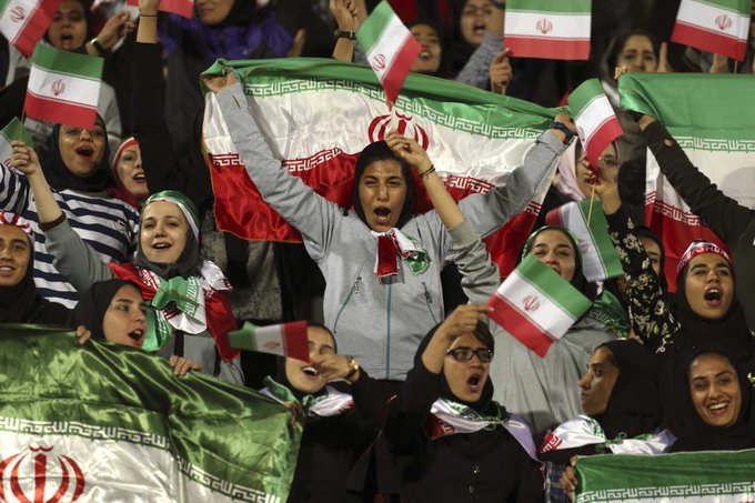 Football, Iran women, 2022 FIFA World Cup qualifier, Iran, Combodia