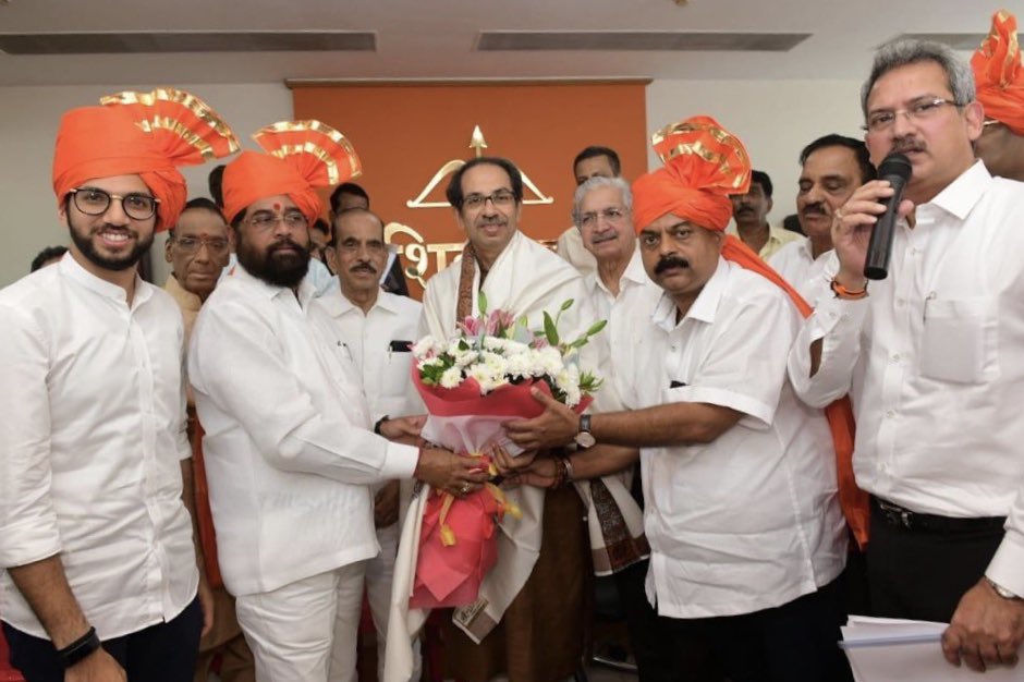 Shinde elected Shiv Senas house leader after Aaditya proposes name