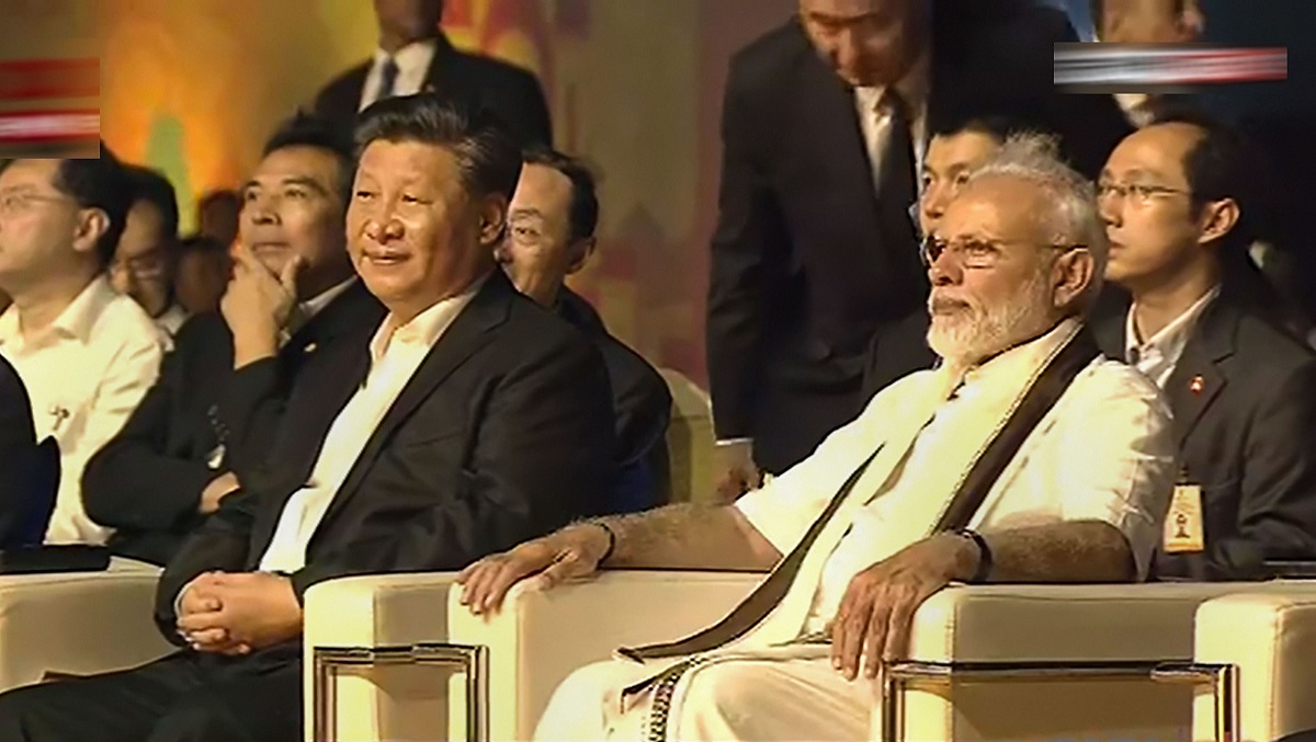 Modi and Xi enjoy cultural programme at Shore Temple