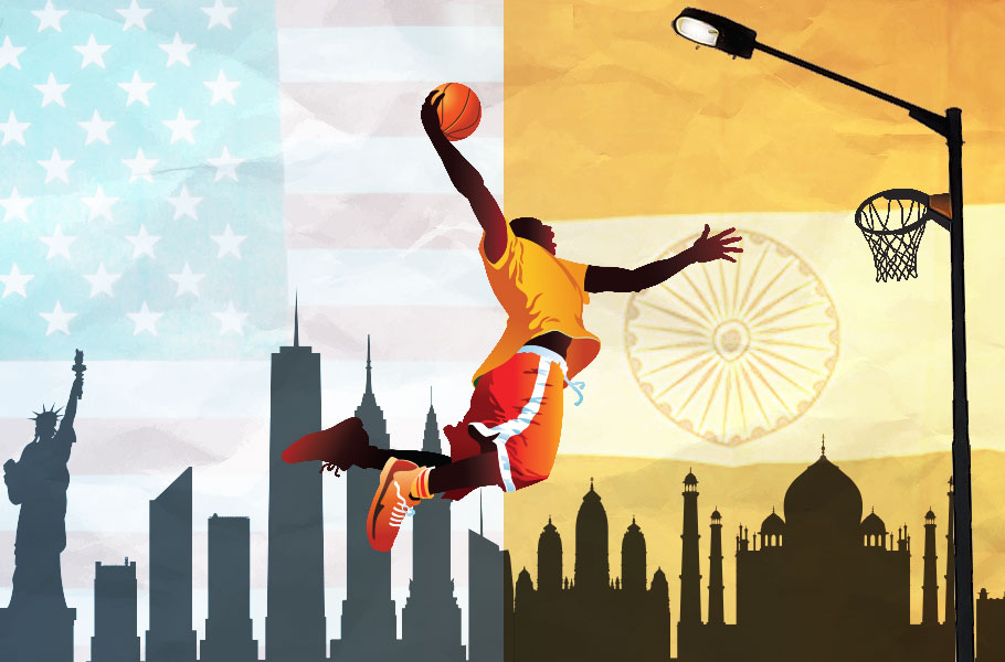 NBA makes a giant leap to the final frontier, India