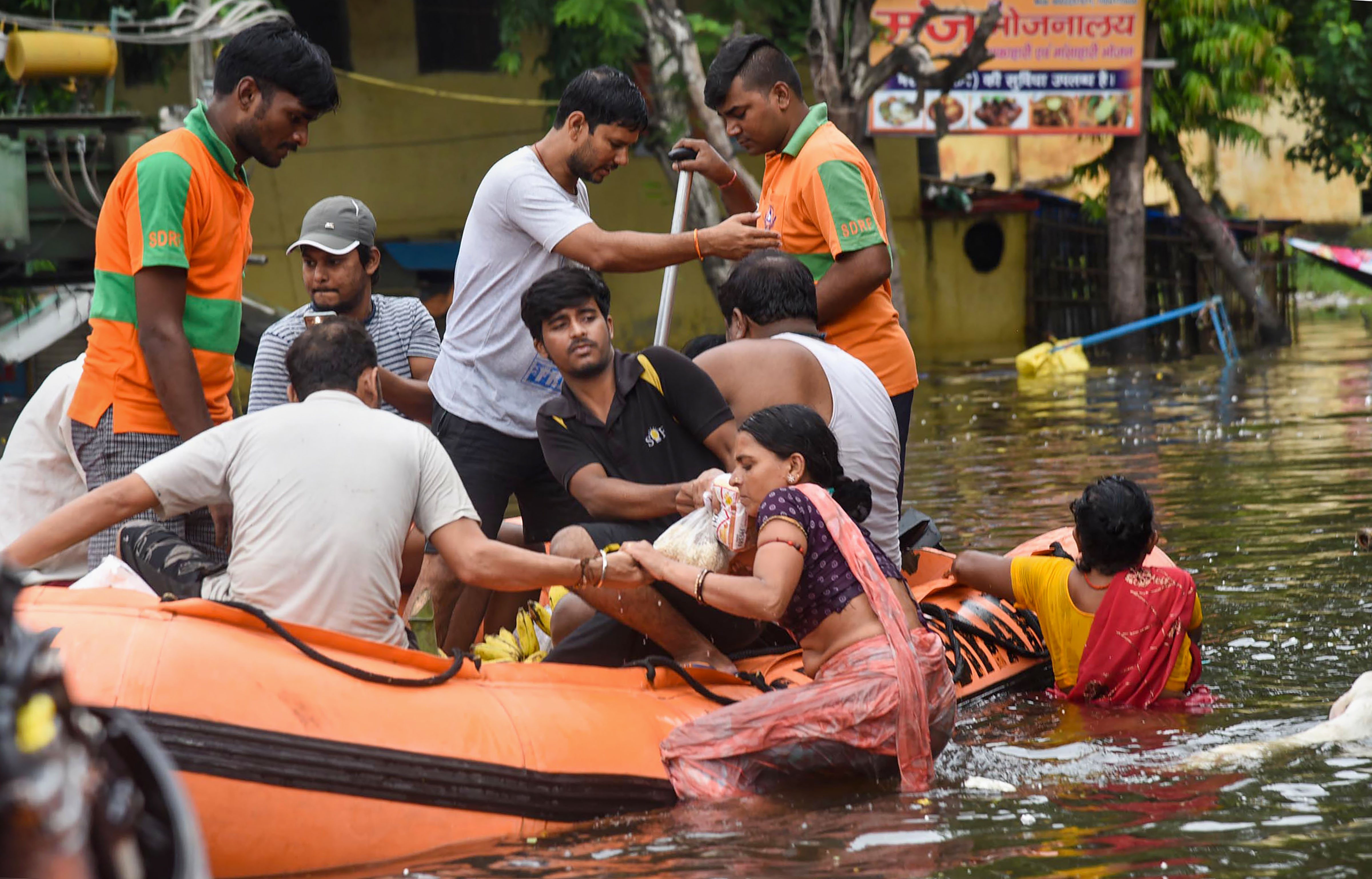 Bihar floods, Nitish Kumar, Tejashwi Yadav