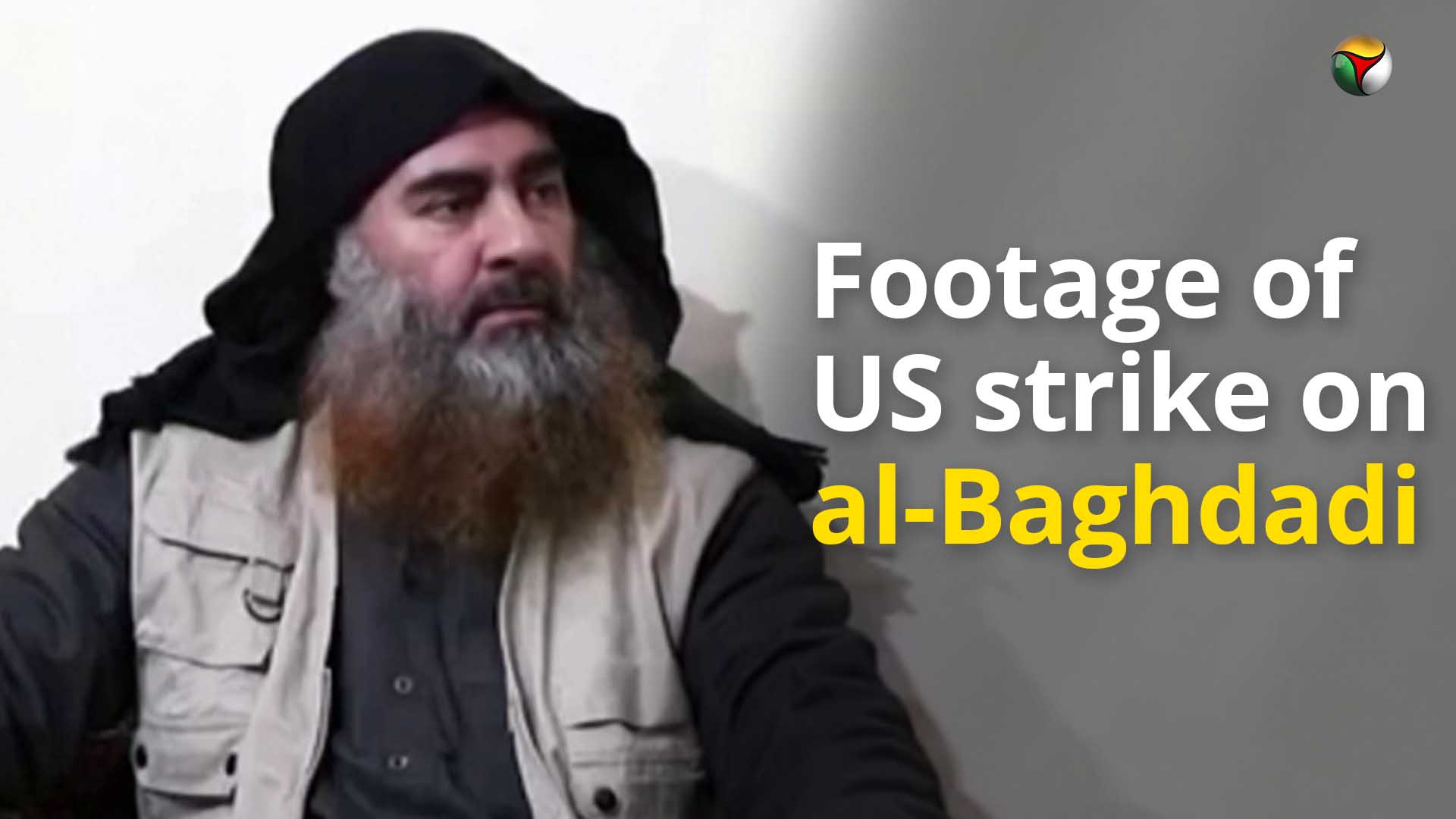 Pentagon releases footage of US strike on al-Baghdadi