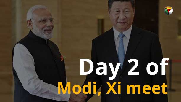 Modi, Xi talk trade, ties on day 2 of Mahabalipuram meet