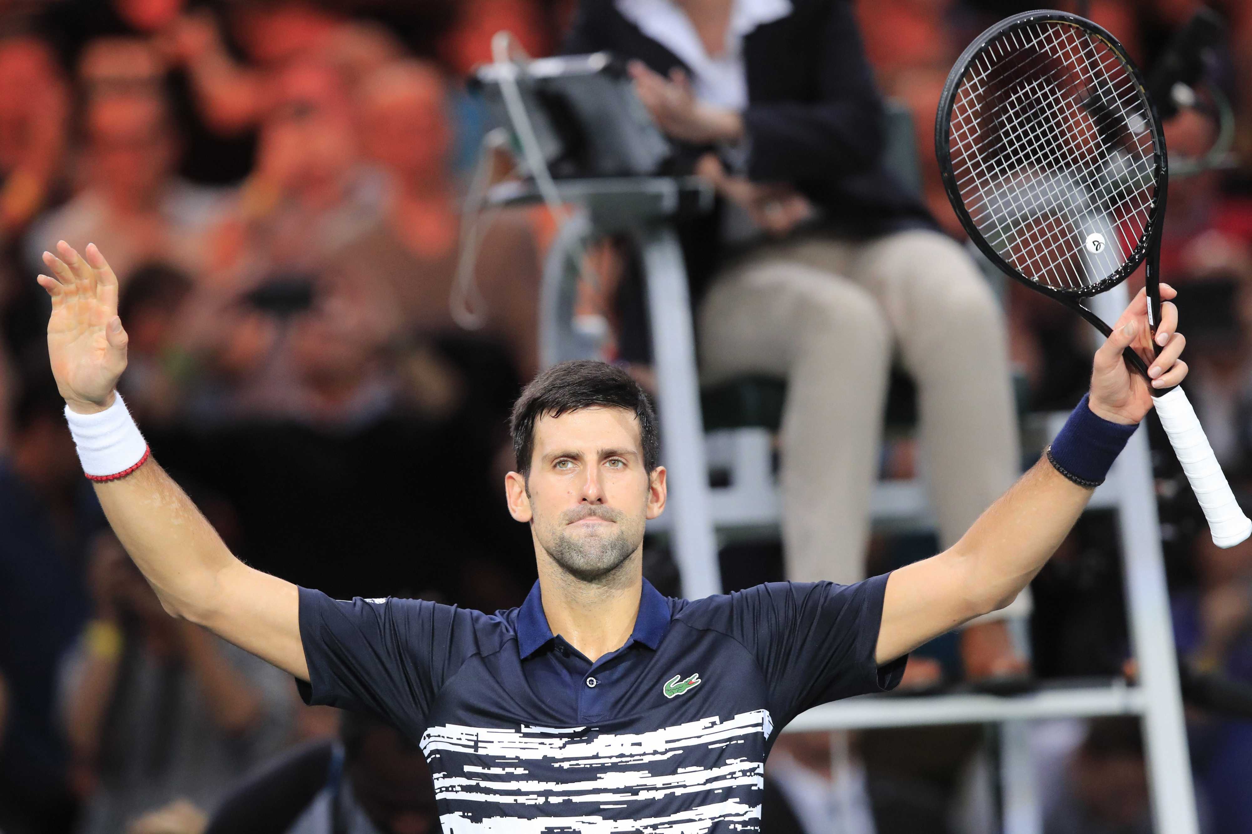 Paris Masters, Novak Djokovic, Rafael Nadal, Stefanos Tsitsipas, Gregor Dimitrov, Chilean Cristian Garin