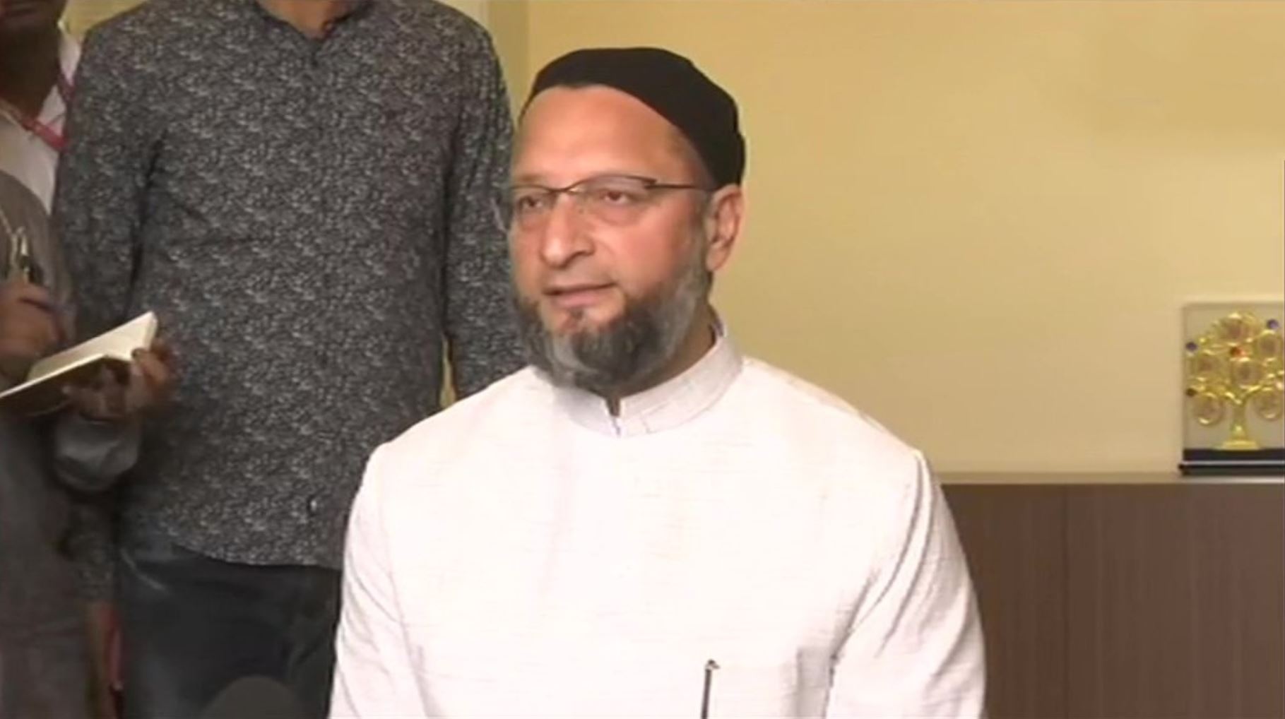 Asaduddin Owaisi says shots fired at his car in UP