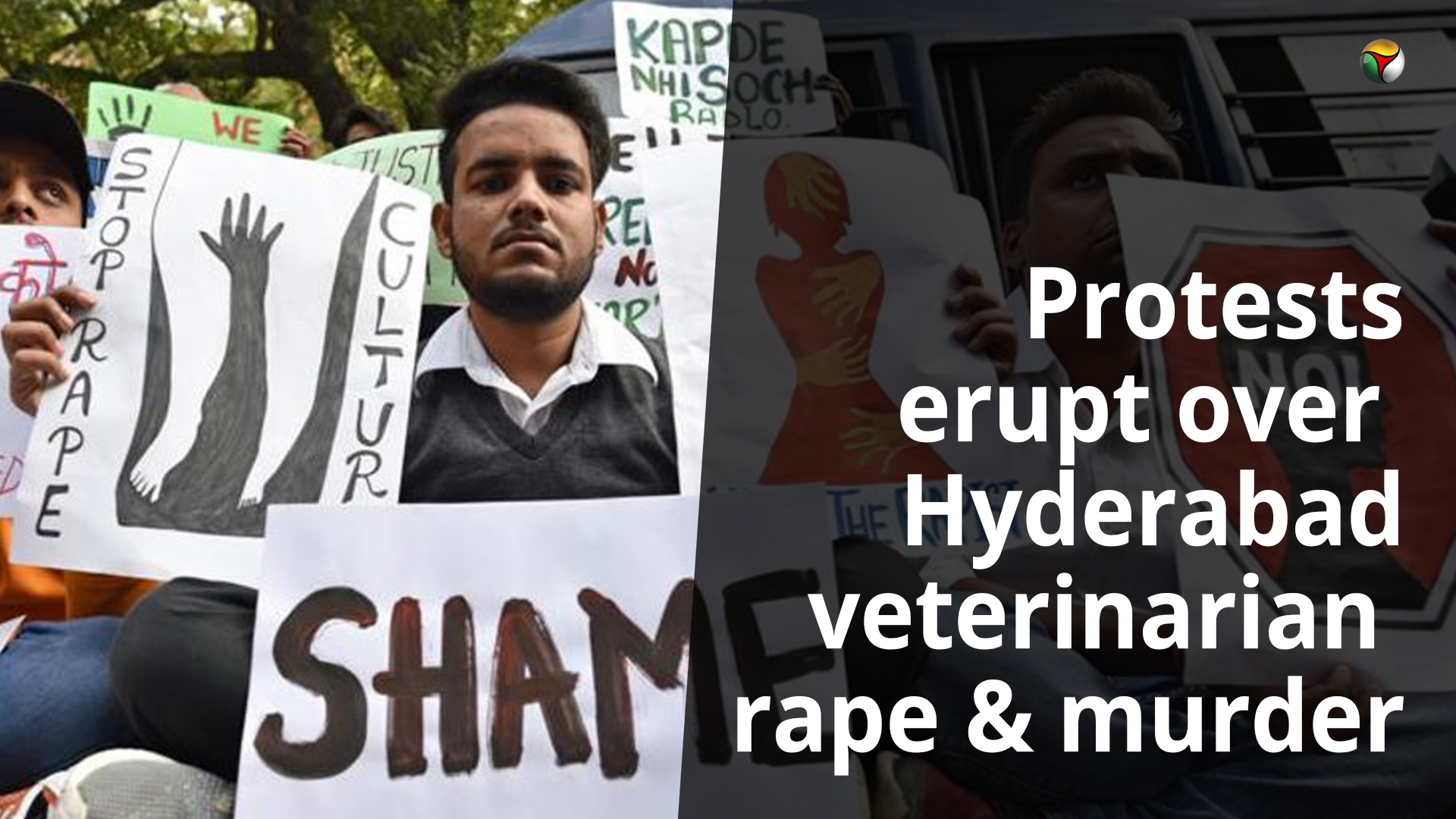 Protests erupt over Hyderabad veterinarian rape & murder
