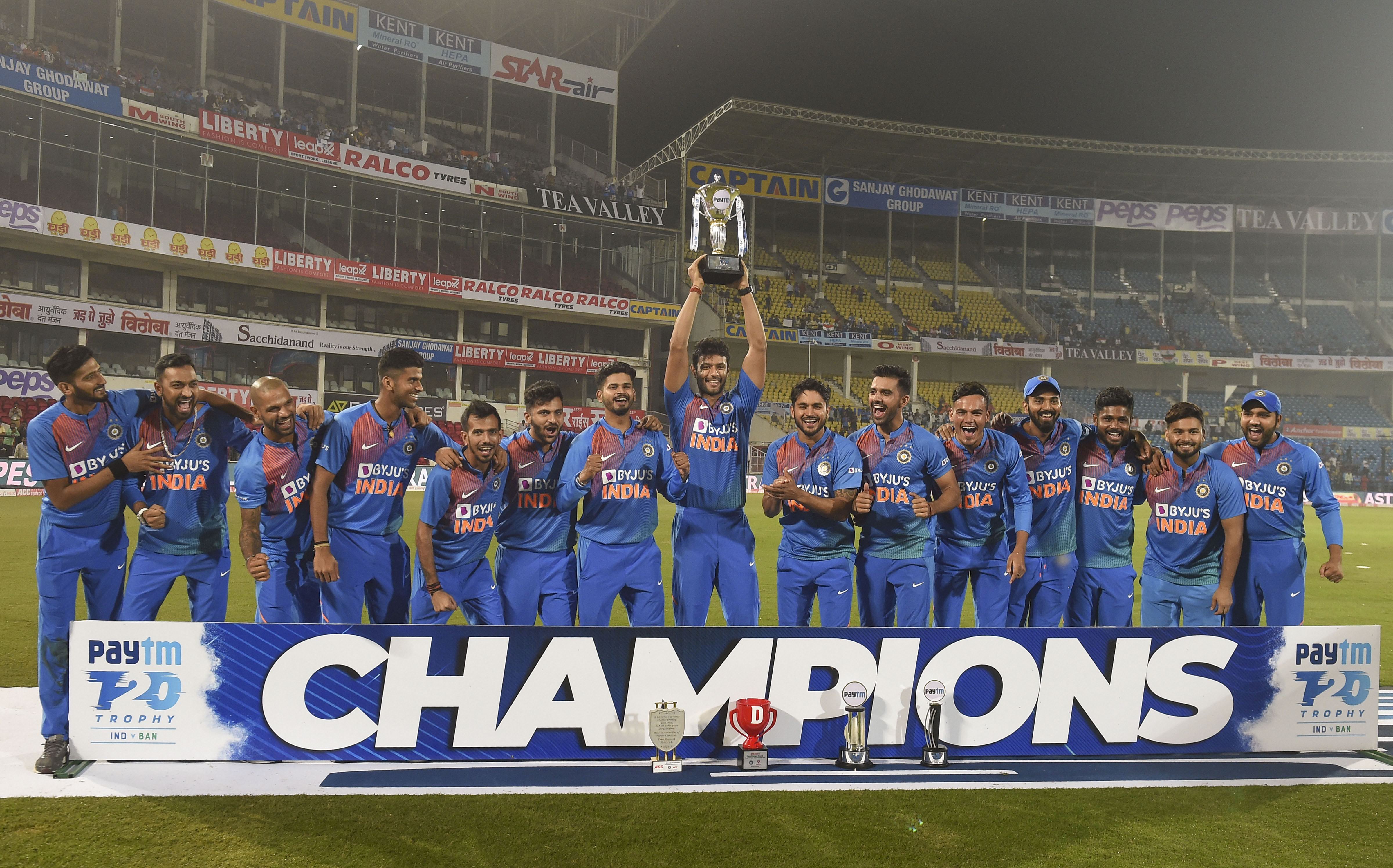 Deepak Chahar hat-trick dazzles Bangladesh as India claim T20 series