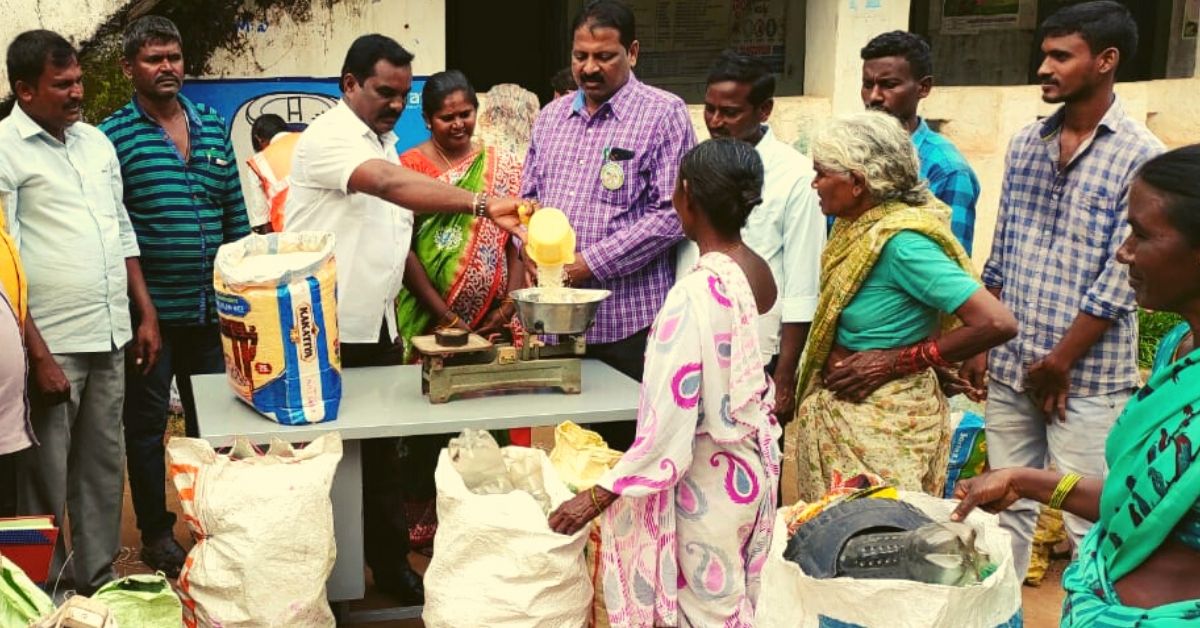 Telangana, Mulugu district collector, C Narayana Reddy, plastic ban scheme, Give 1 Kg Plastic Waste To Get 1 Kg Rice, rice for plastic scheme, public awareness, cloth bags, plastic for school fees, plastic for meals