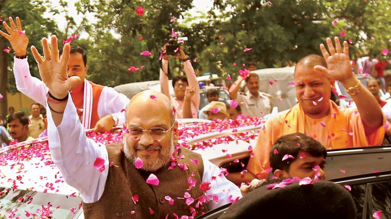 VHP wants Shah, Yogi to be included in Ayodhya temple trust