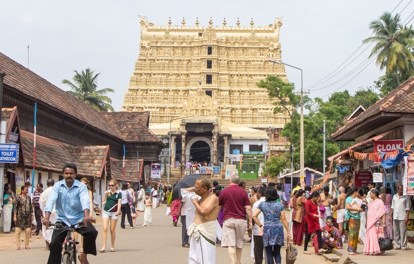 Padmanabhaswamy temple - Indu Malhotra