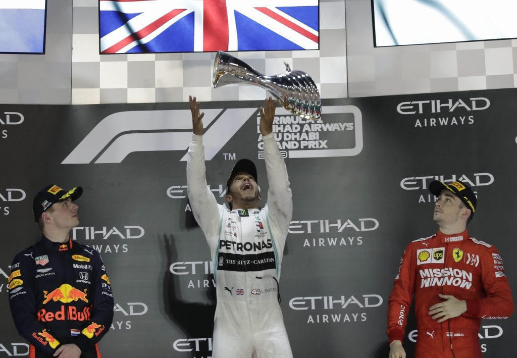 Hamilton Records 84th Career Win In Abu Dhabi GP, Ferrari Fined €50,000