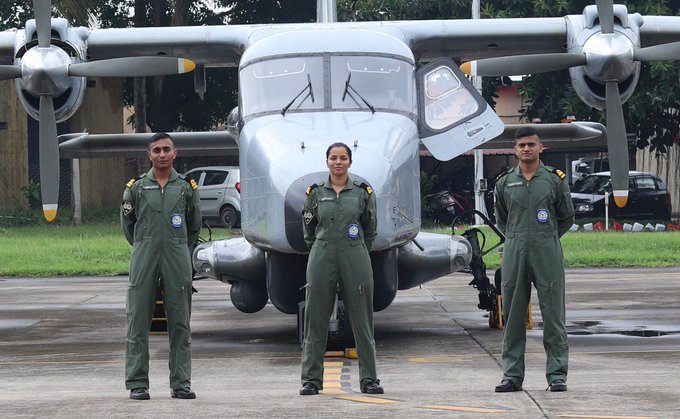 Indian Navy gets its first woman pilot sub-lieutenant Shivangi Swaroop