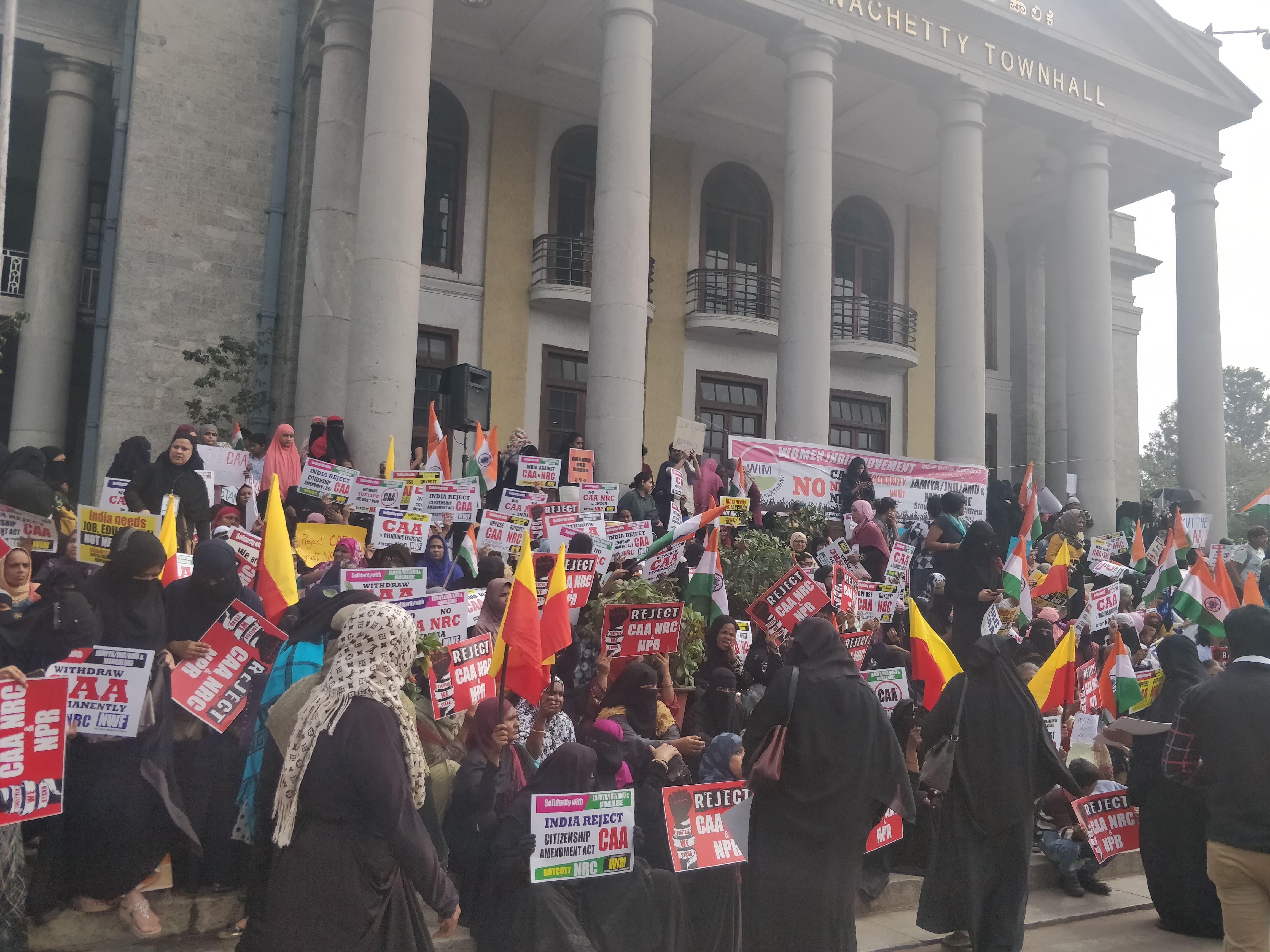 CAA: Women power sweeps Bengaluru streets as protests continue