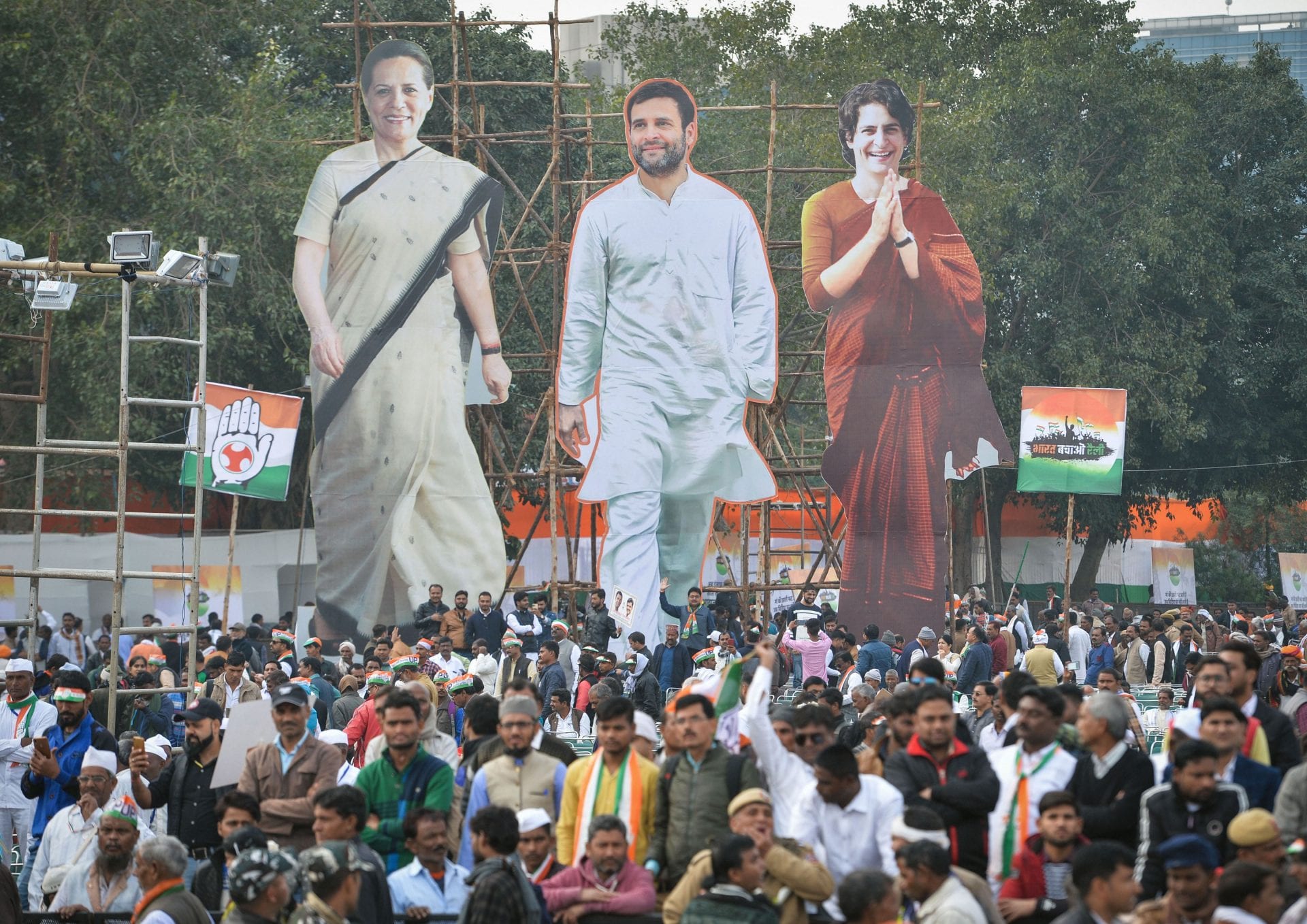 Bharat Bachao Rally: Cong Stalwarts Tear Into Modi Govt On Several ...