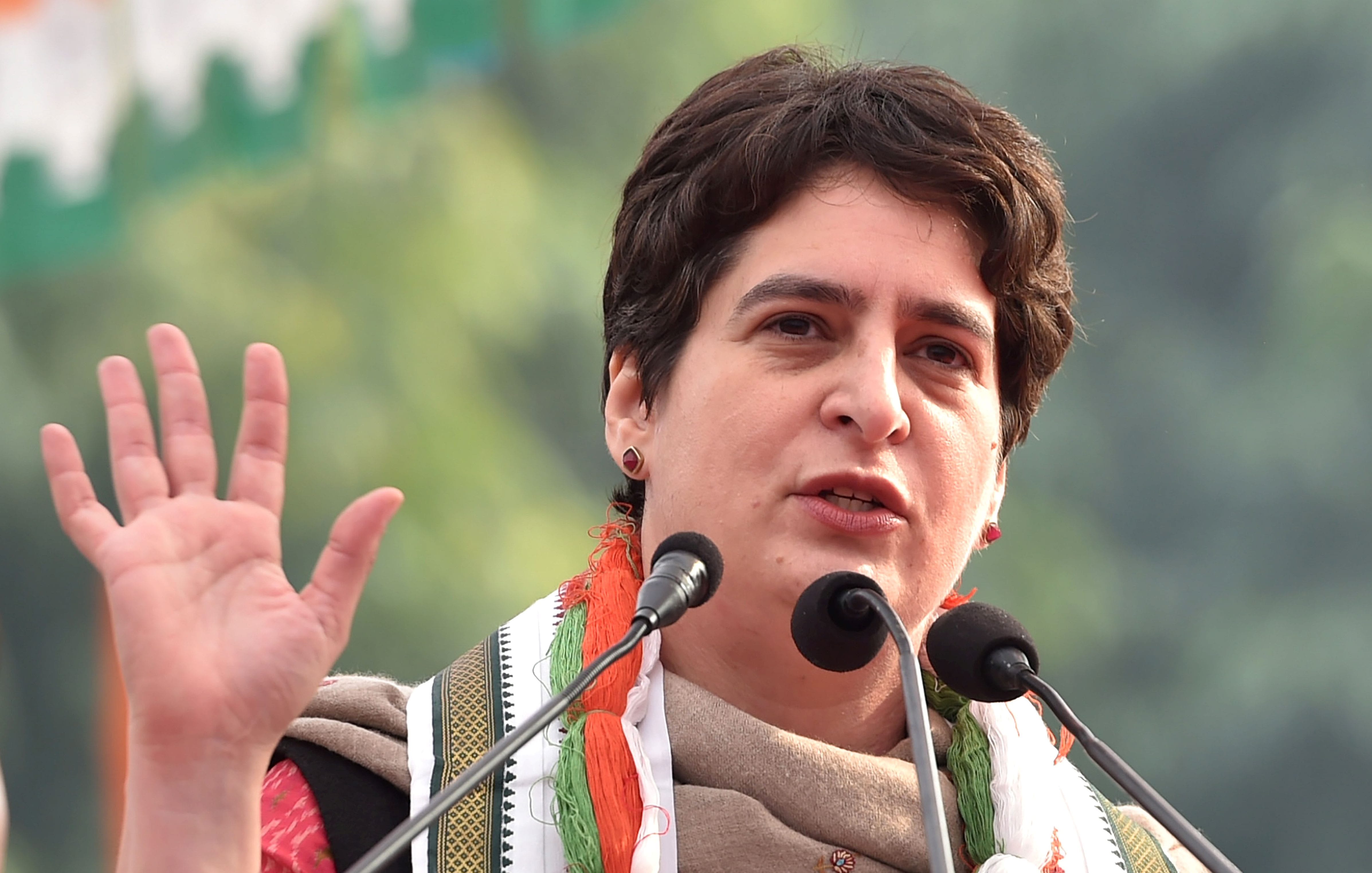 Put all resources in saving lives instead of building house for PM, says Priyanka Gandhi