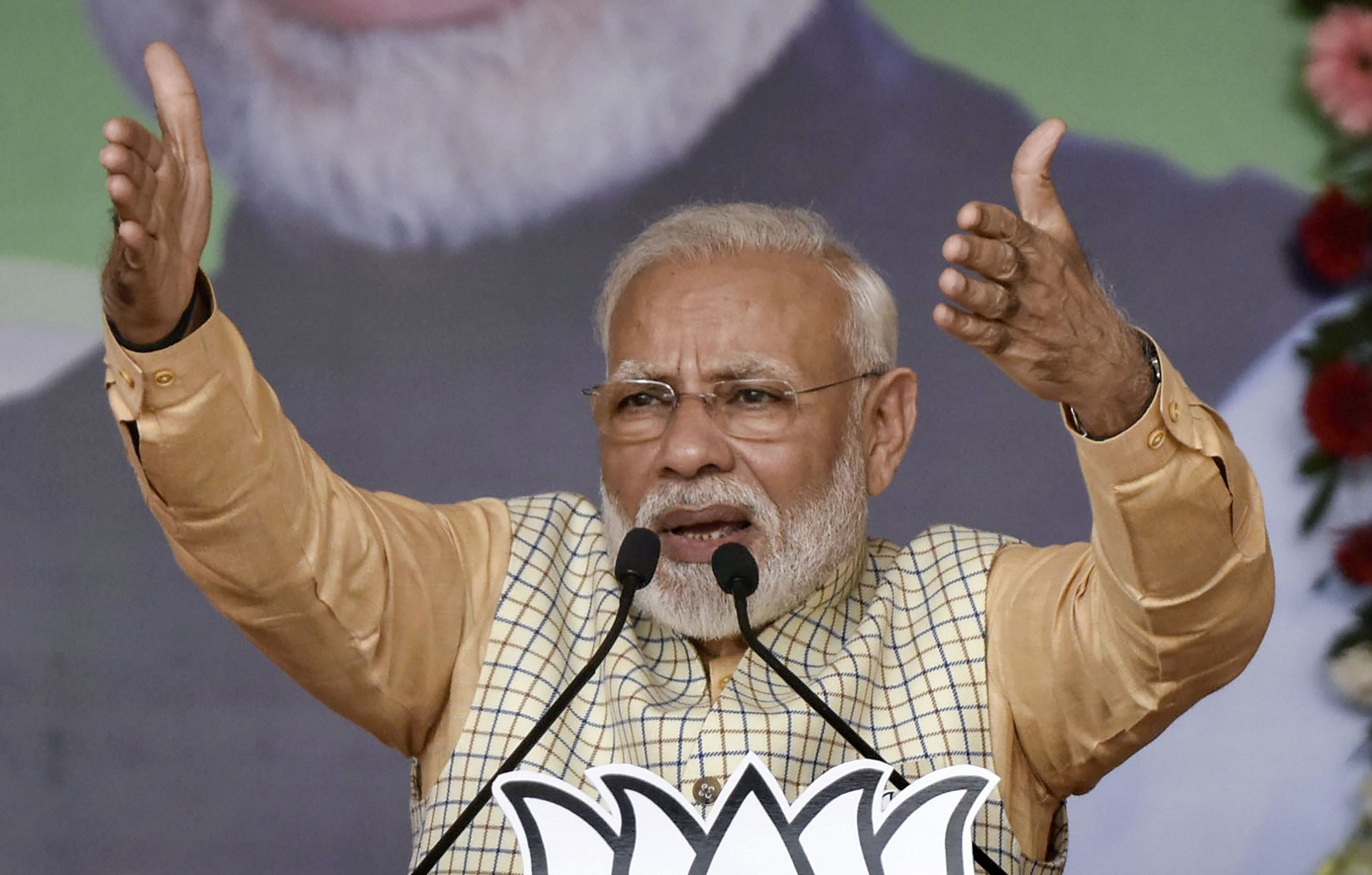 Jharkhand CMs chair was up for sale during Congress-JMM rule: Modi