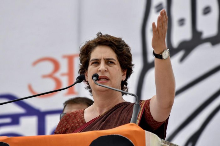 Priyanka lashes BJP for bringing CAB amidst Gandhis birth anniversary