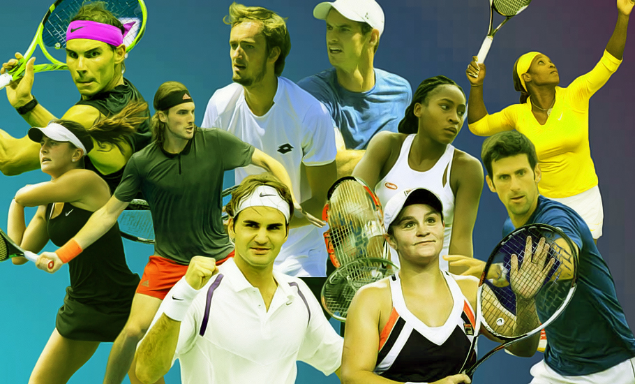 Tennis in 2019, Roger Federer, Novak Djokovic, Rafael Nadal, Daniil Medvedev, Stefanos Tsitsipas, Coco Gauff, Wimbledon finals, ATP Tour Finals, Bianca Andreescu