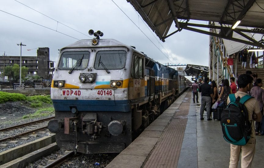Indian railways, train