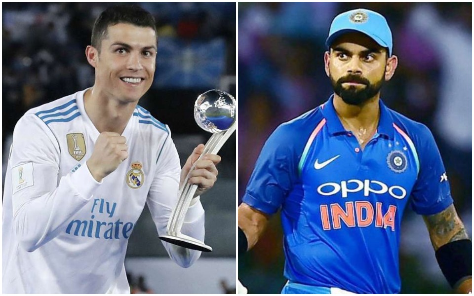 Virat Kohli is the Cristiano Ronaldo of cricket for sure