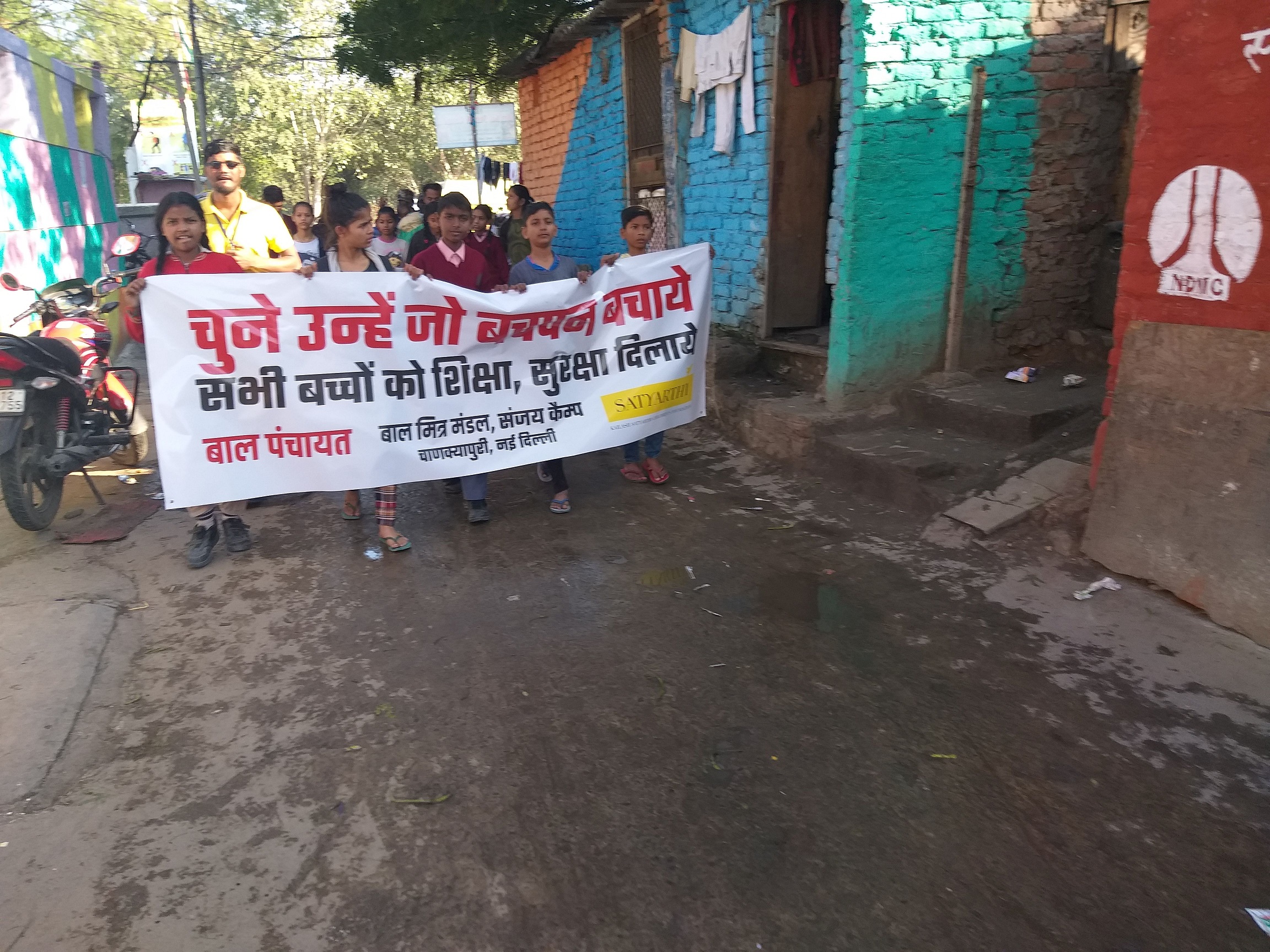 Win our confidence to win votes, children of Delhi slums tell poll candidates