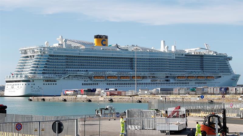 Scare on the high sea: Corona fear strands cruise ship with 6,000 off Italy