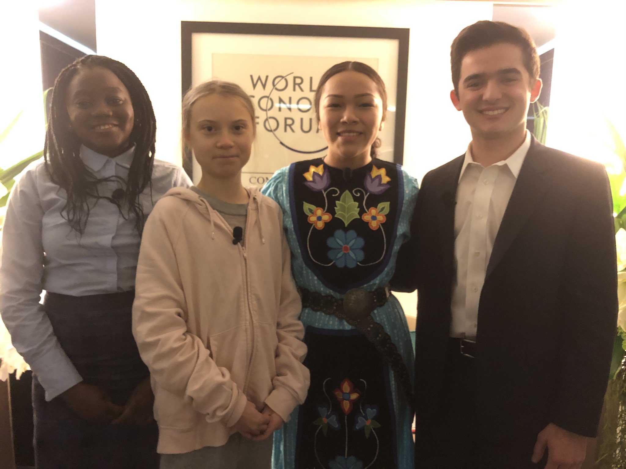 Greta Thunberg, World Economic Forum, climate change, Davos climate awareness, global warming, climate activist