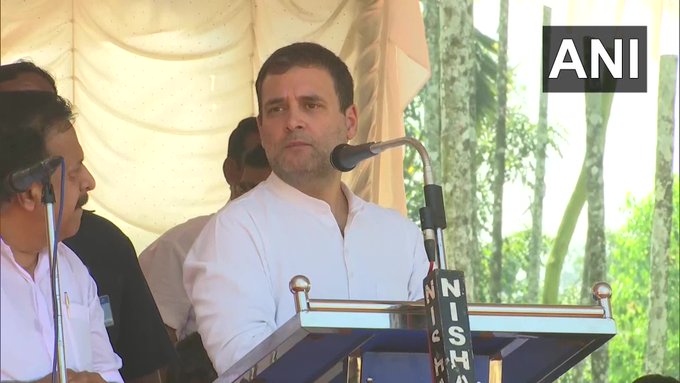 Rahul Gandhi leads ‘Save the Constitution’ march in Wayanad
