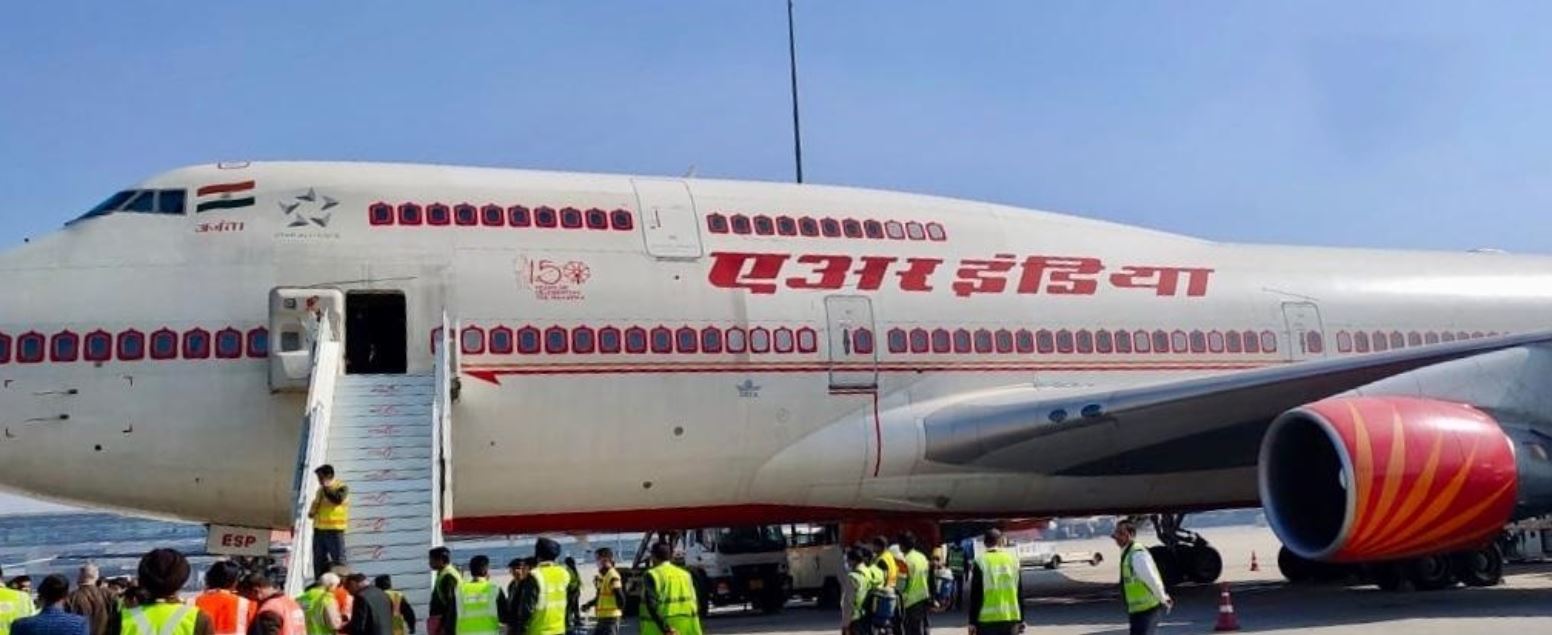 With 5 doctors on board, Air India’s B747 plane departs from Delhi to Wuhan