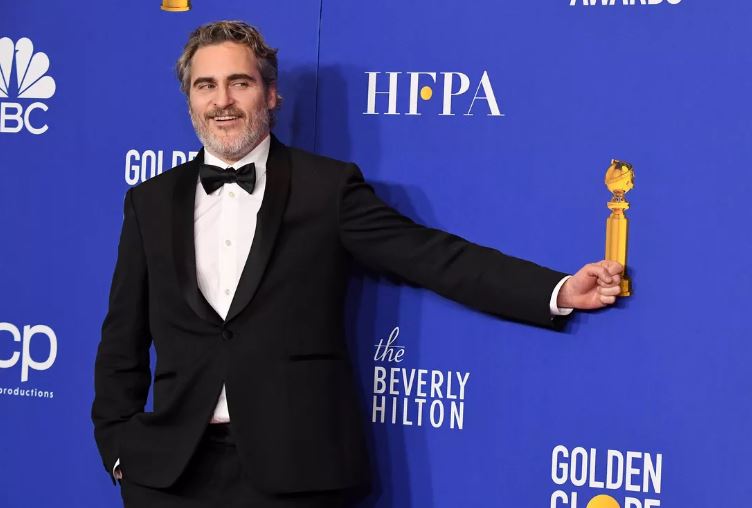 Golden Globes: Phoenix drops F-bombs, calls for action on climate change