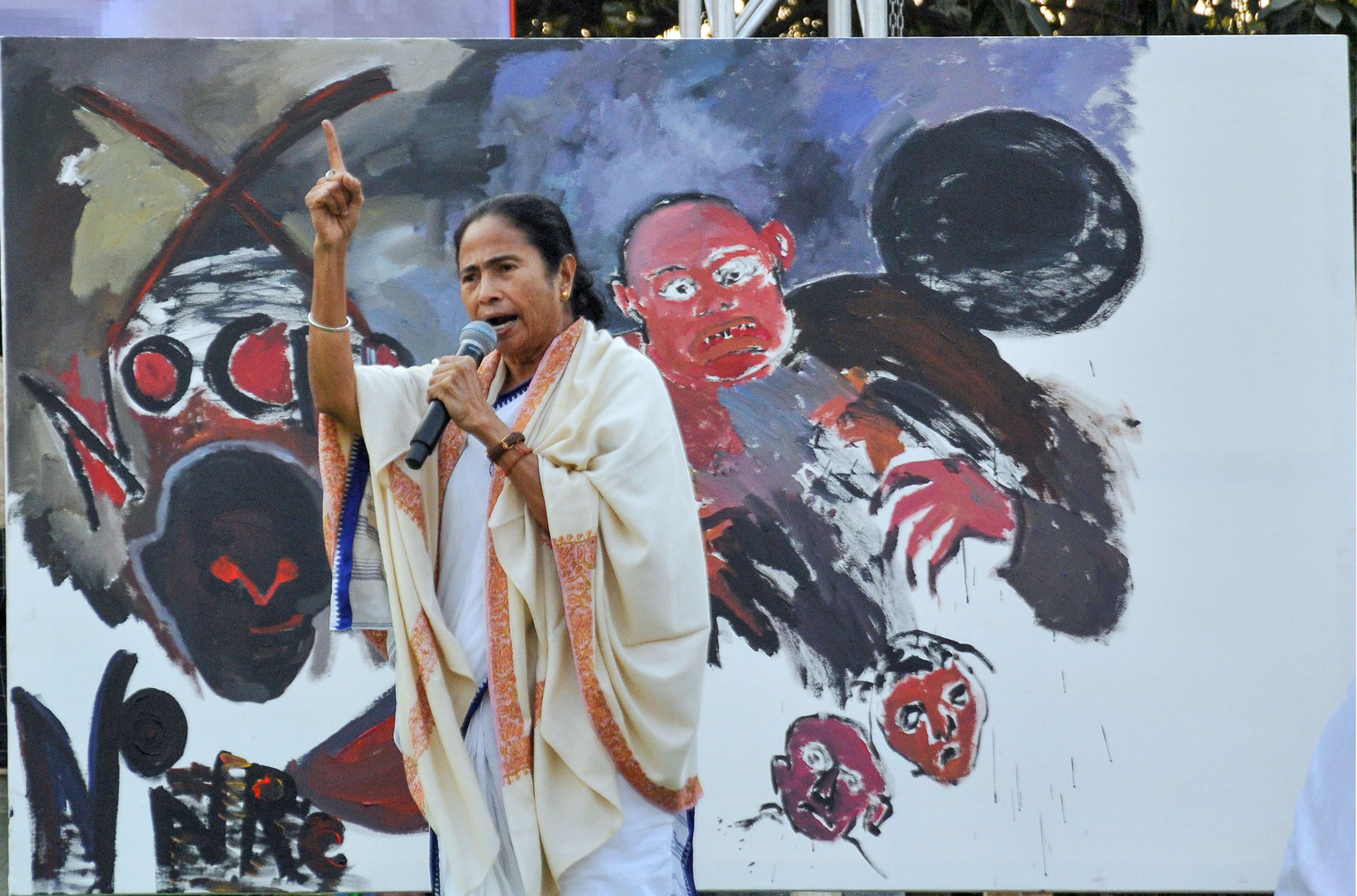 Mamata Banerjee, CM of West Bengal, India by richardbgomes on DeviantArt