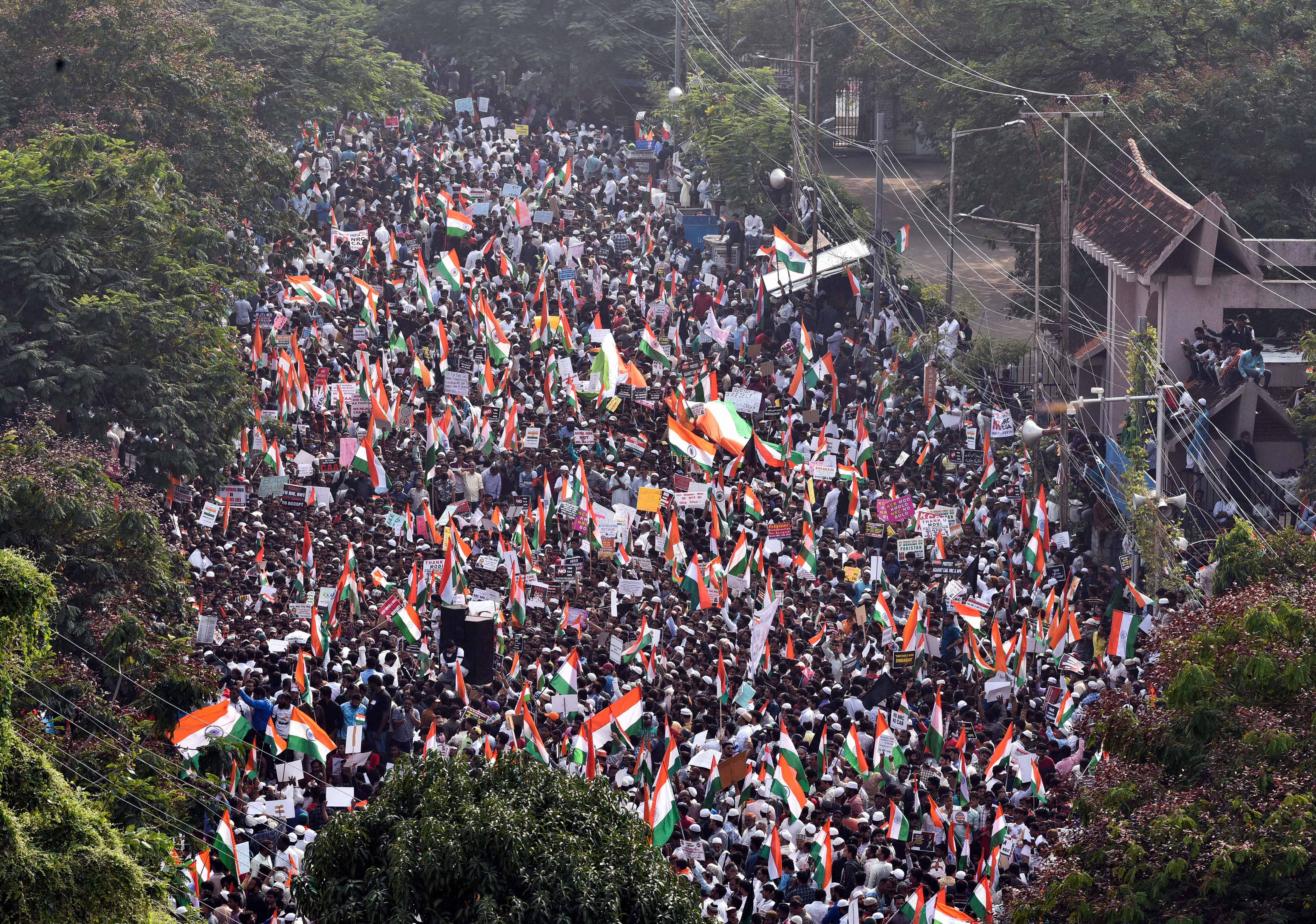 Hyderabad protests, Anti-CAA protests, Citizenship Amendment Act, CAB, CAA, NPR, NRC