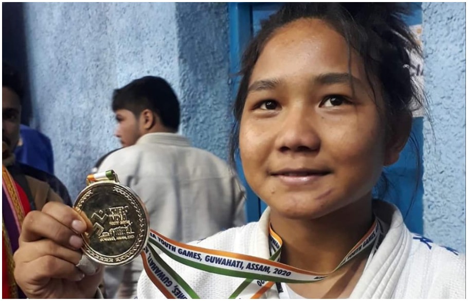 Puja Basumatary, judo, judoka, Khelo India Youth Games, Khelo India Games, Yashpal Solanki