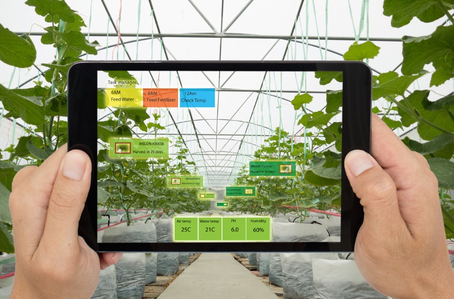 Artificial intelligence smart agriculture farmer