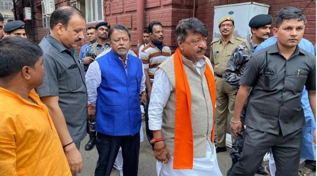 Kailash Vijayvargiya, Mukul Roy detained for holding unauthorised CAA rally