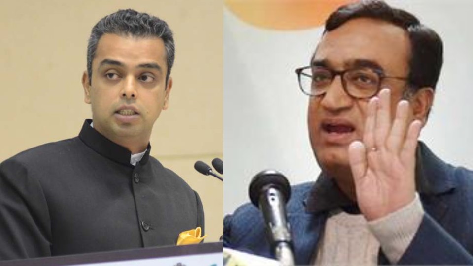 Brother, please leave Congress, says Ajay Maken to Milind Deora for AAP tweet