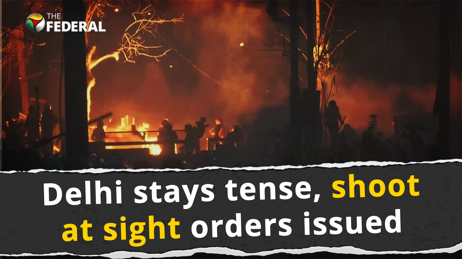 Delhi stays tense, shoot at sight orders issued